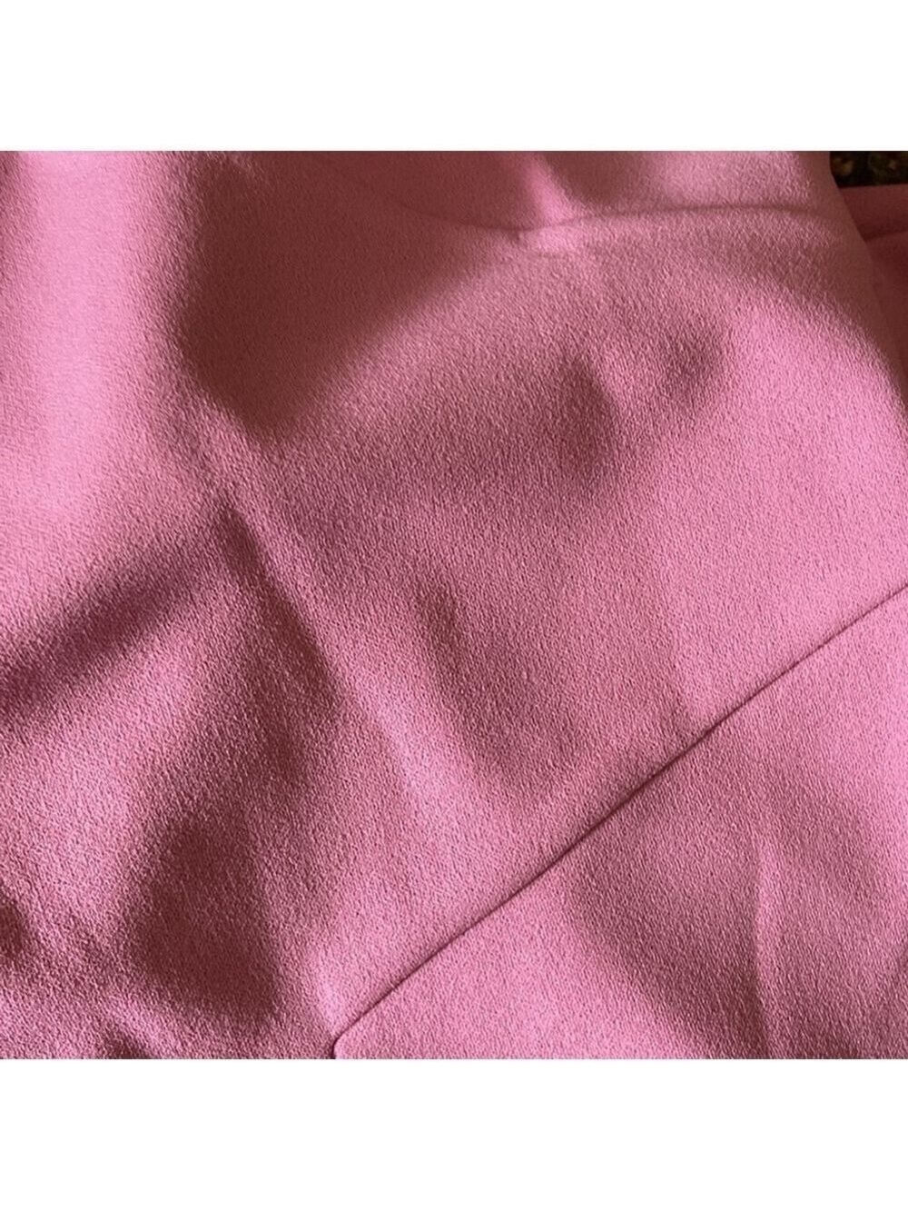 NWT DELUC Tura Jumpsuit Medium Pink Wide Leg Slip Style Spring Summer Vacation - Picture 4 of 5